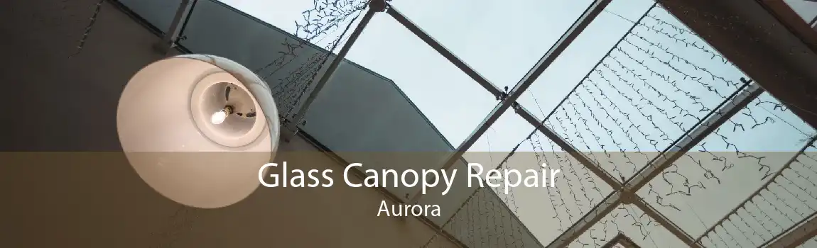 Glass Canopy Repair Aurora