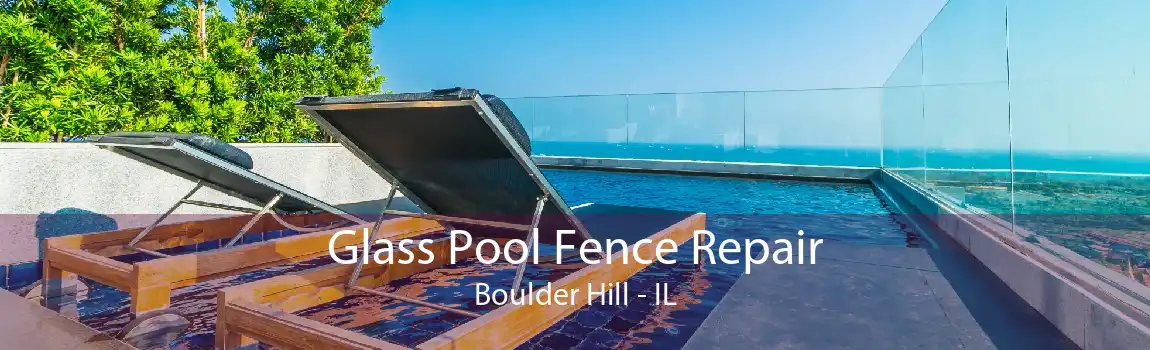 Glass Pool Fence Repair Boulder Hill - IL