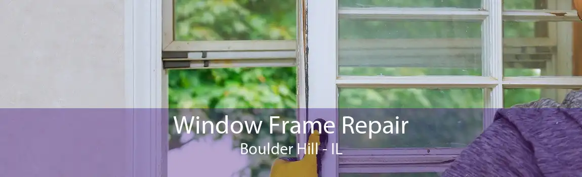 Window Frame Repair Boulder Hill - IL