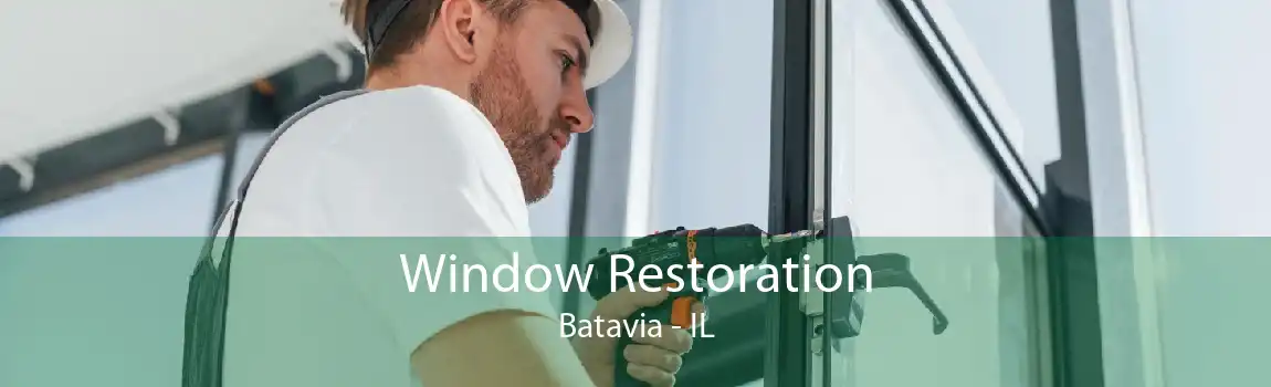 Window Restoration Batavia - IL